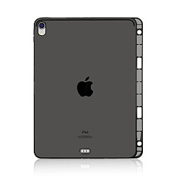 Wewoo Housse Étui Coque de protection souple en TPU hautement transparent pour iPad Pro12,9 pouces 2018avec fente stylo Noir