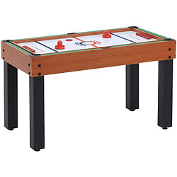 Acheter Table multi jeux 12 en 1 Garlando (couleur : Bois)