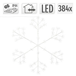 Acheter Ecd Germany Décoration de Noël LED Flocon de neige avec 384 LED blanc chaud IP44 120 cm