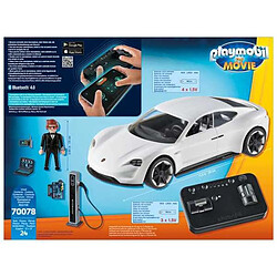 Playmobil® 70078 - Playmobil The Movie - Rex Dasher et Porsche Mission E