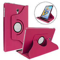 Avizar Housse Samsung Galaxy Tab A 10.5 Etui Ajustable Support Orientable 360° Rose