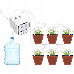 CJC Dispositif d'arrosage automatique intelligent à double pompe Wifi, peut arroser 20 pots de plantes vertes