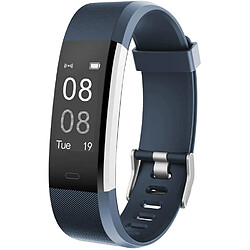 Chrono Chronus Montre Connectée Femmes Homme Bracelet Connecté Cardiofréquencemètre Montre Connectée Etanche IP67 Smartwatch Montre Sport Podometre Marche Course à Pied Fitness Tracker pour Android iOS(Gris)