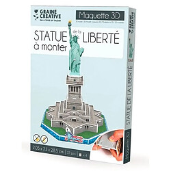 Graines Creatives puzzle maquette statue de la liberte