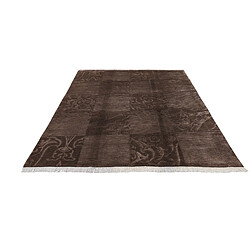 Avis Vidal Tapis de laine 244x165 brun Darya