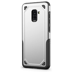 Wewoo Coque renforcée noir pour Samsung Galaxy A8 + 2018 étui de protection résistant aux chocs antichoc