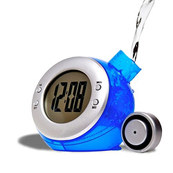 Totalcadeau Horloge à eau sans pile bleu Horloge à eau sans pile bleu pas cher