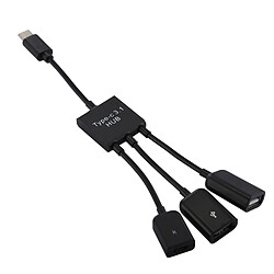 Avis Wewoo Port USB-C / Type-C USB à double femelle