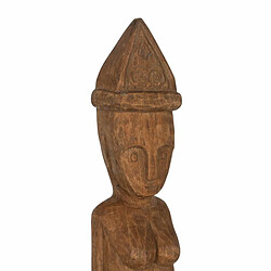 Avis BigBuy Home Figurine Décorative Naturel Africain 14 x 14 x 88,5 cm