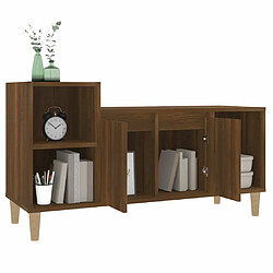 Acheter Maison Chic Meuble TV scandinave - Banc TV pour salon Chêne marron 100x35x55 cm Bois d'ingénierie -MN46316