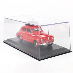 Universal Véhicule en alliage 1: 43 modèle Peugeot 203 Casablanca Moule Moulé Métal Voiture Boîte d'affichage Métal Voiture Couleur Haute Simulation Jouet Moulé sous pression(Rouge)