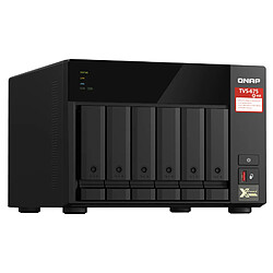 QNAP TVS-675-8G 6-bay NAS TVS-675-8G 6-bay NAS KX-U6580 8C/8T 2.5GHz 8Go 6xSATA 6Gb/s bays 2xM.2 NVMe PCIe Gen3 SSD slots 2x2.5GbE LAN optional 10GbE