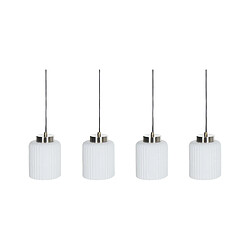 Beliani Lampe suspension CAUDELO Métal Noir