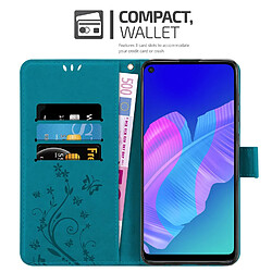 Avis Cadorabo Coque Huawei P40 LITE E Etui en Bleu