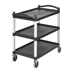 Grand chariot utilitaire noir - Cambro