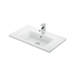 Karag Lavabo suspendu ETNA rectangulaire 75x45x16,5 cm en porcelaine