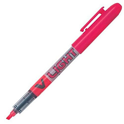 Marqueur fluorescent Pilot V Light Rose 12 Unités