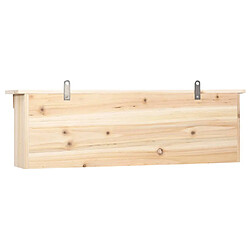 Acheter vidaXL Maison pour moineau avec 5 chambres 68x15x21 cm Bois de sapin