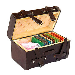 Acheter Wewoo 1/12 maison de poupée miniature transportant des valises vintageun jeu de simulation de jouetsun accessoire