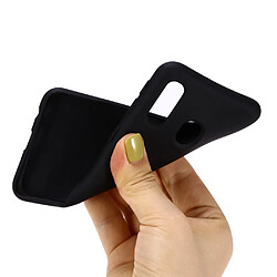 Acheter Coque en silicone liquide noir pour votre Samsung Galaxy A30