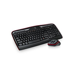 Totalcadeau Clavier QWERTY et souris sans fil Noir pas cher