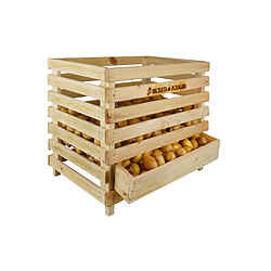 Esschert Design Caisse à pommes de terre en bois.