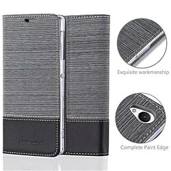 Avis Cadorabo Coque Sony Xperia Z1 Etui en Gris