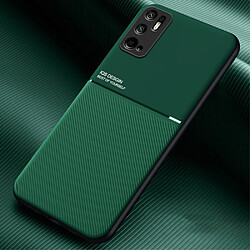 Coque en TPU + PU antichoc vert pour votre Xiaomi Redmi Note 10 5G/Note 10T 5G/Poco M3 Pro 4G/5G