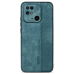 Coque en TPU + PU antidérapant, anti-rayures pour votre Xiaomi Redmi 10C 4G - vert