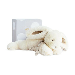 Doudou et Compagnie Peluche lapin bonbon taupe 20 CM pas cher