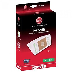 Sacs x4 h75 pour aspirateur hoover