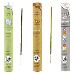 Encens Du Monde Kit d'Encens Ayurvédique - Intuition, Pureté, Découverte