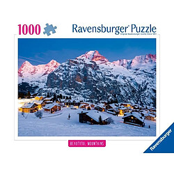 Ravensburger-Puzzle 1000p-L‘Oberland bernois, Mürren (Highlights)-Adultes & enfants-Des 14 ans-Puzzle de qualité supérieure-12000254