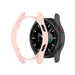 Coque en TPU semi-évidé, anti-rayures rose pour votre Samsung Galaxy Watch4 Classic 46mm