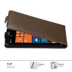 Cadorabo Coque Nokia Lumia 1320 Etui en Marron