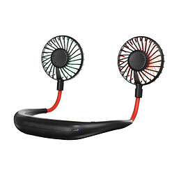 Avis Ventilateur de Tour de Cou USB 2000mAh LED Ventilateur Personnel Mains Libres d'Aromathérapie Suspendu Mini Ventilateurs Doubles de Cou Mini Ventilateur Portable Portable