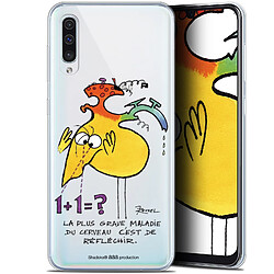 Caseink Coque Pour Samsung Galaxy A50 (6.4 ) [Gel HD Collection Les Shadoks ? Design Réfléchir - Souple - Ultra Fin - Imprimé en France]