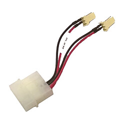 Câble Molex 2x 3-Pin BizLink 25/08 6932060000 9cm Connectique - Occasion