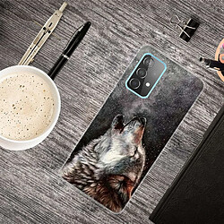 Coque en TPU antichoc, IMD Loup pour votre Samsung Galaxy A23 5G