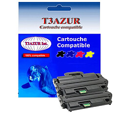 2 Toners Laser compatibles pour Samsung ML2850D, ML2851ND, ML2851NDR (ML-D2850B) - T3AZUR