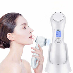 Justgreenbox Radio Frequency Mesotherapy Microcurrent Face Lifting Massager Machine Beauty 6 In 1 LED Facial Vibration - 4000335911389