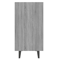 Acheter vidaXL Buffet sonoma gris 103,5x35x70 cm bois d'ingénierie