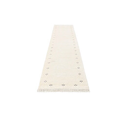 Avis Vidal Tapis de couloir en laine 399x84 beige Darya