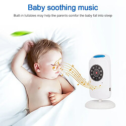 Babyphone Camera HD Écran 2.4 Pouces Vision Nocturne Intercom Température YONIS