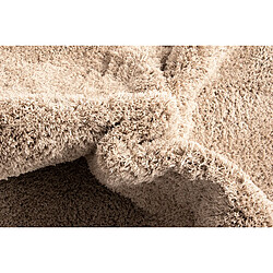 Avis Hadorn Tapis shaggy 122x122 beige Luzern