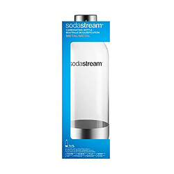 Avis Bouteille de 1l fond et bouchon métal pour machines à gazéifier - bouteille metal - SODASTREAM