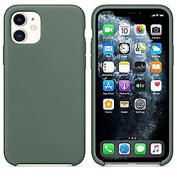 Universal Couverture de boîtier en silicone liquide pour amortissement de protection Apple iPhone 11