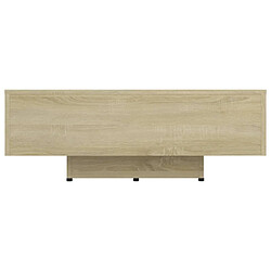 Avis Maison Chic Table basse,Table Console Table d'appoint, Table pour salon Chêne sonoma 85x55x31 cm Aggloméré -MN55263