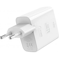 Avis PURO Chargeur Double Prise USB A + C PD 32W (12+20W) Power Delivery Blanc