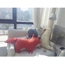 Universal 80 cm baleine peluche jouet marron ours renard somnifère